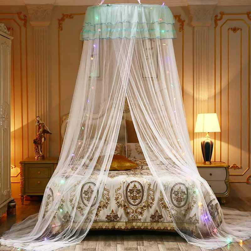 Dome princess wind ceiling mosquito net