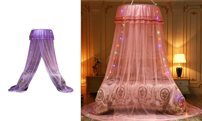 Dome princess wind ceiling mosquito net