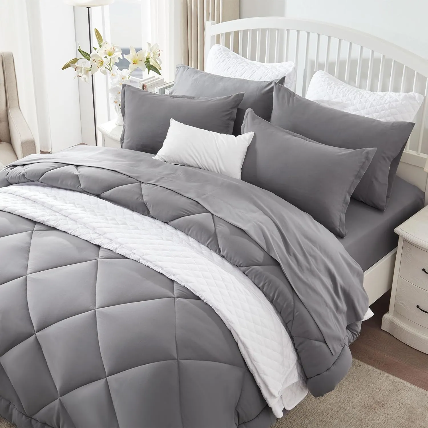 Down Alternative Comforter Duvet Insert Diamond Quilting