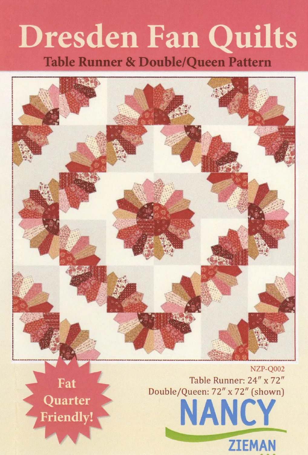 Dresden Fan Quilt Pattern