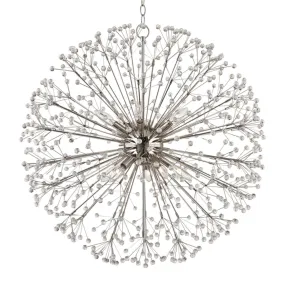 Dunkirk 10 lights Chandelier Polished Nickel finish