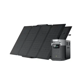 EcoFlow DELTA Max 1600   2 x 160W Solar Panels