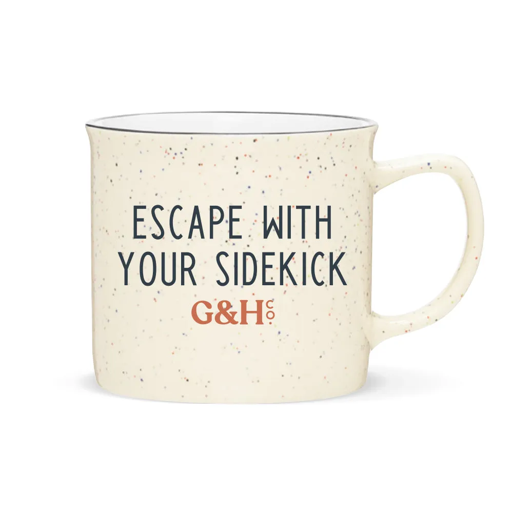 Escape With Your Sidekick Camper Mug