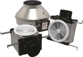 Fantech Dual Grille Bath Fan, Uses 4 In. And 6 In. Duct, 270 Cfm