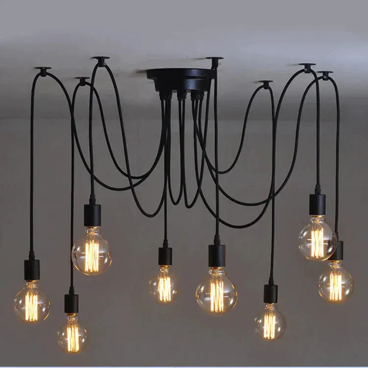 Farmhouse Chandeliers Edison Light Bulb Pendant Lights Rustic Light Fixtures