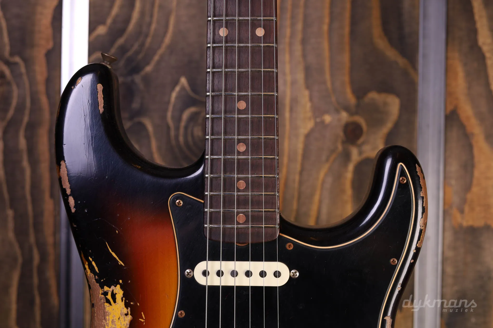 Fender custom Shop Limited Edition DUAL-MAG II Stratocaster heavy relic super faded aged 3-color sunburst