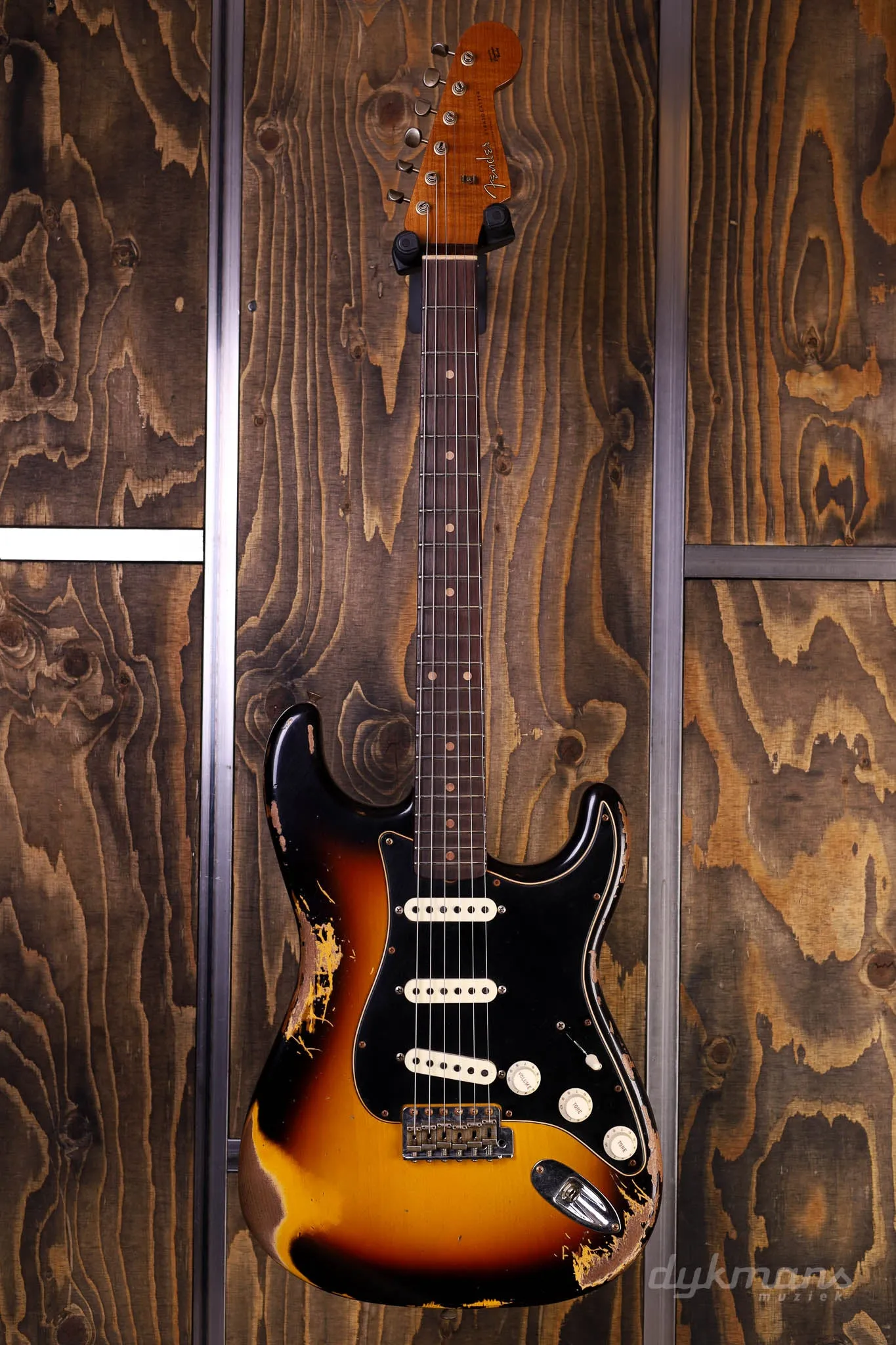 Fender custom Shop Limited Edition DUAL-MAG II Stratocaster heavy relic super faded aged 3-color sunburst