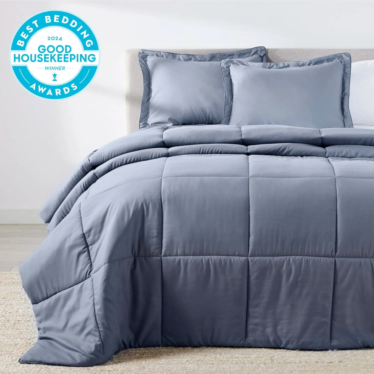 French Blue Oversized Comforter Set