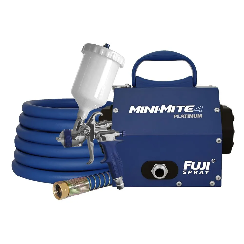 Fuji Mini-Mite 4 PLATINUM - T75G Gravity Feed System w/ 600cc Nylon Cup & 1.3 mm Air Cap