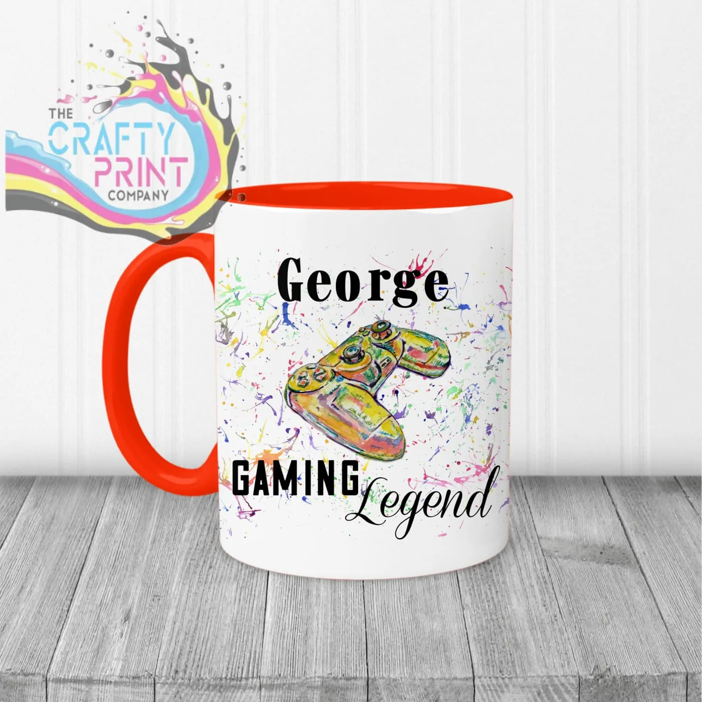 Gaming Legend Playstation Personalised Mug