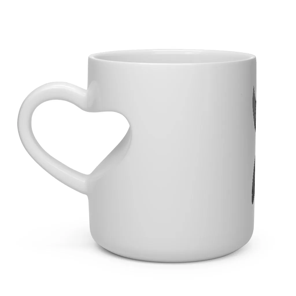 Ghoul Heart Shape Mug