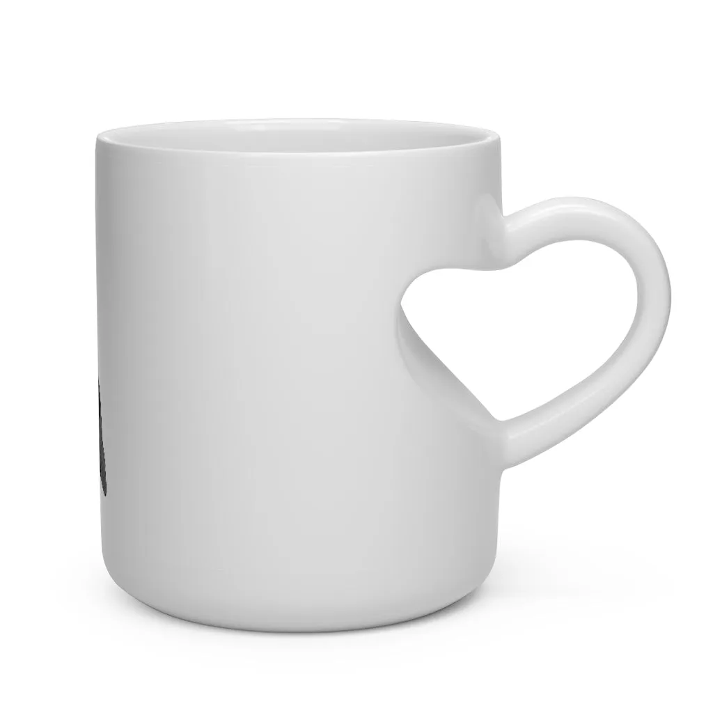 Ghoul Heart Shape Mug