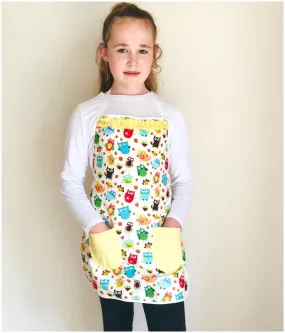 Girl's Frilled Apron (Medium 5 - 6 years)