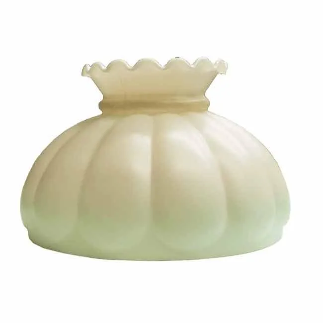 Glass Cream - Green Lampshades