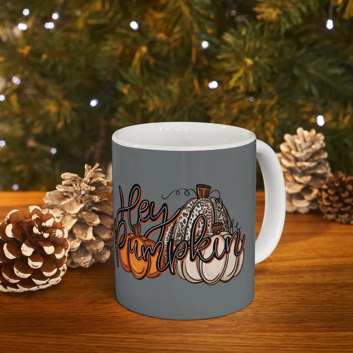 Hey Pumpkin Mug - Christian Mug - Bible Verse Mugs - Scripture Mugs