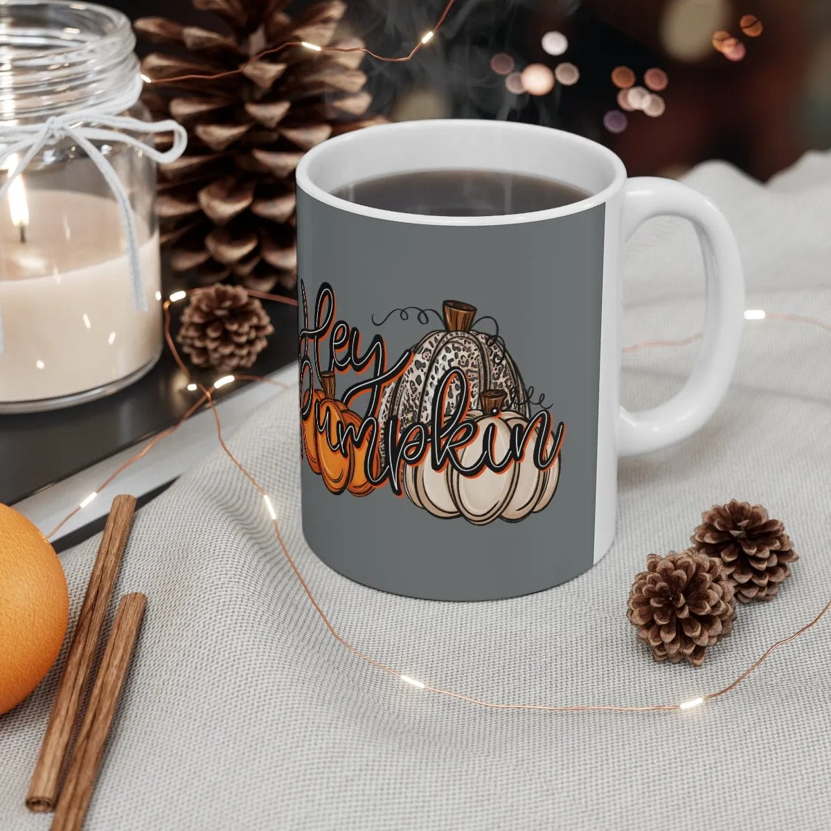 Hey Pumpkin Mug - Christian Mug - Bible Verse Mugs - Scripture Mugs