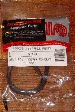 Hoover Concept Power Agitator Brush Drive Belt (Pkt 2) - Part # V7424