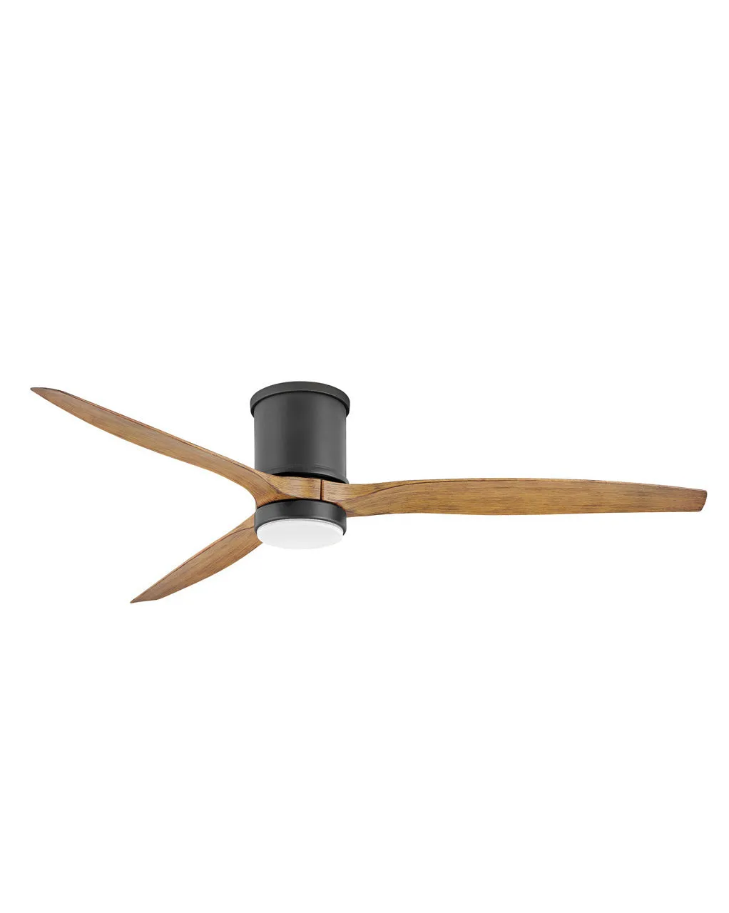 Hover Flush 60" LED Ceiling Fan in Matte Black