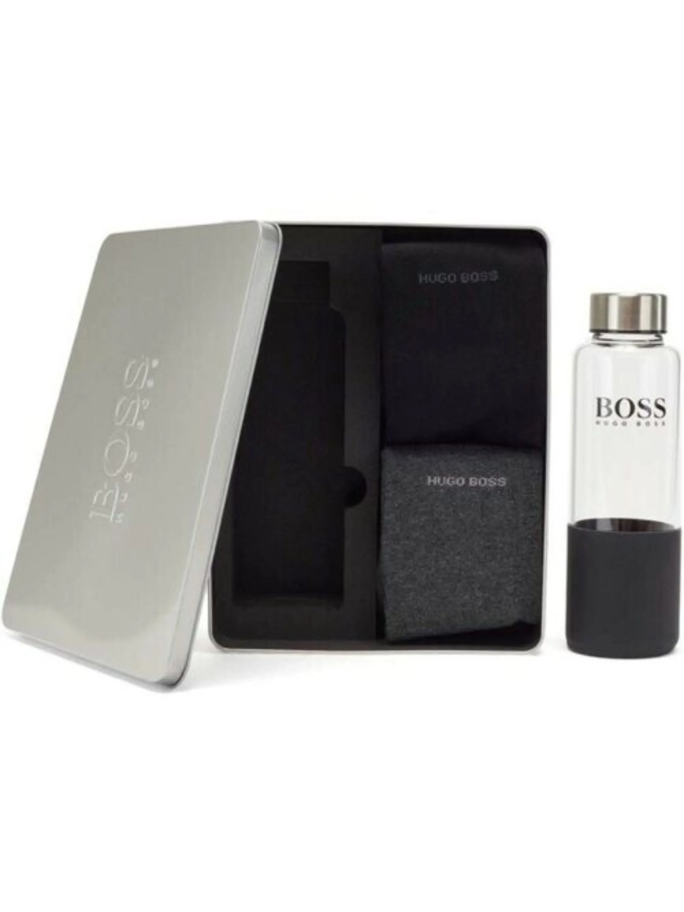 Hugo BOSS | Mens Socks Glass Bottle Gift Set