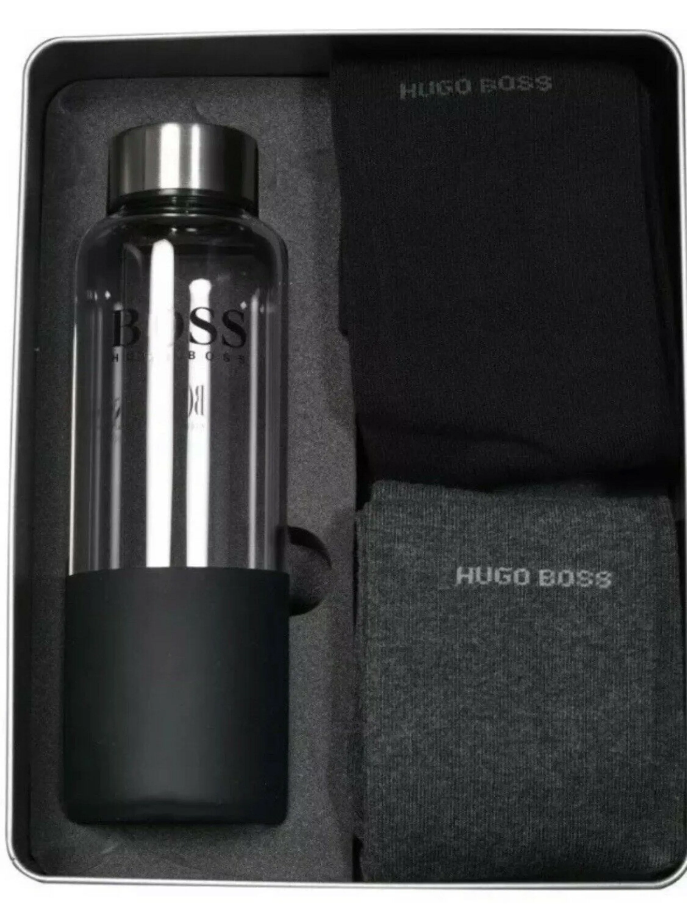 Hugo BOSS | Mens Socks Glass Bottle Gift Set