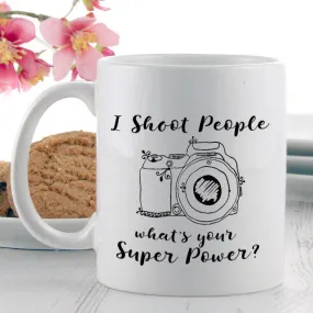 I Shoot People Power Mug