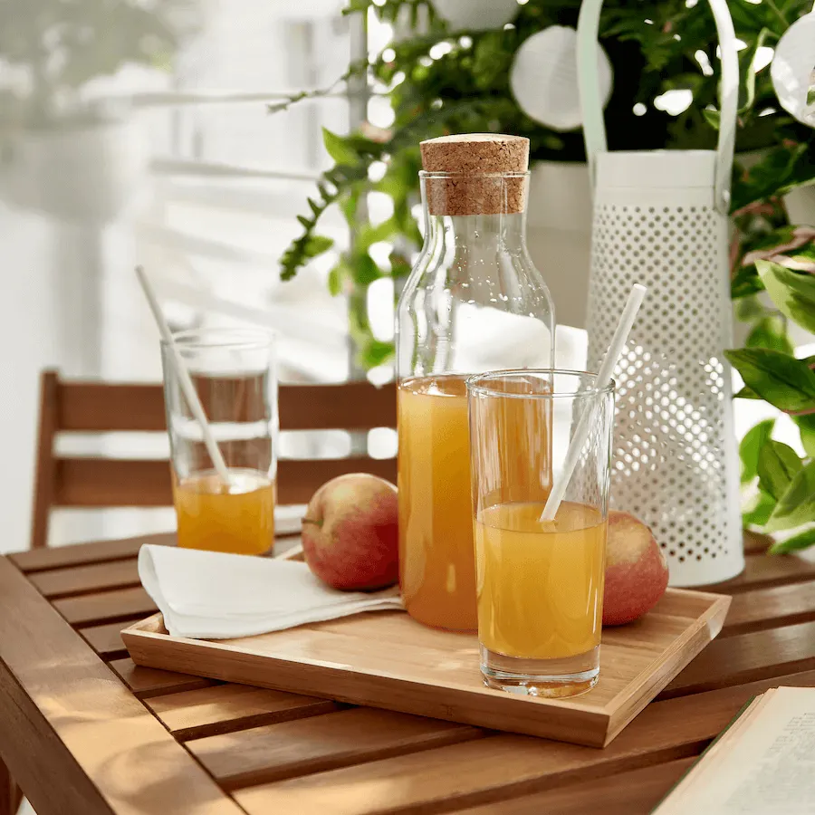 IKEA - Glass Carafe With Cork Stopper