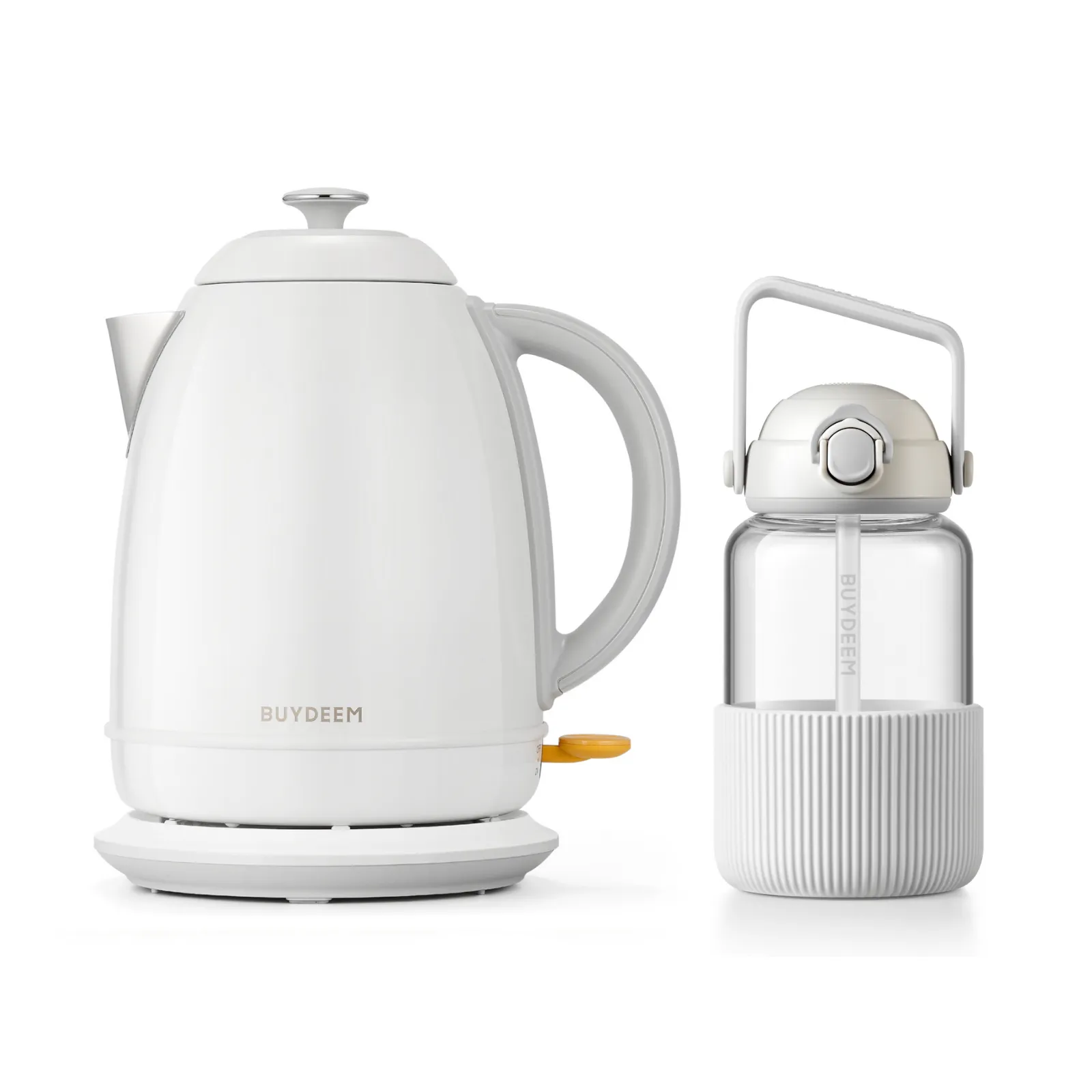 K640 Kettle with Pop-up Straw Glass Bottle - Bundle Offer