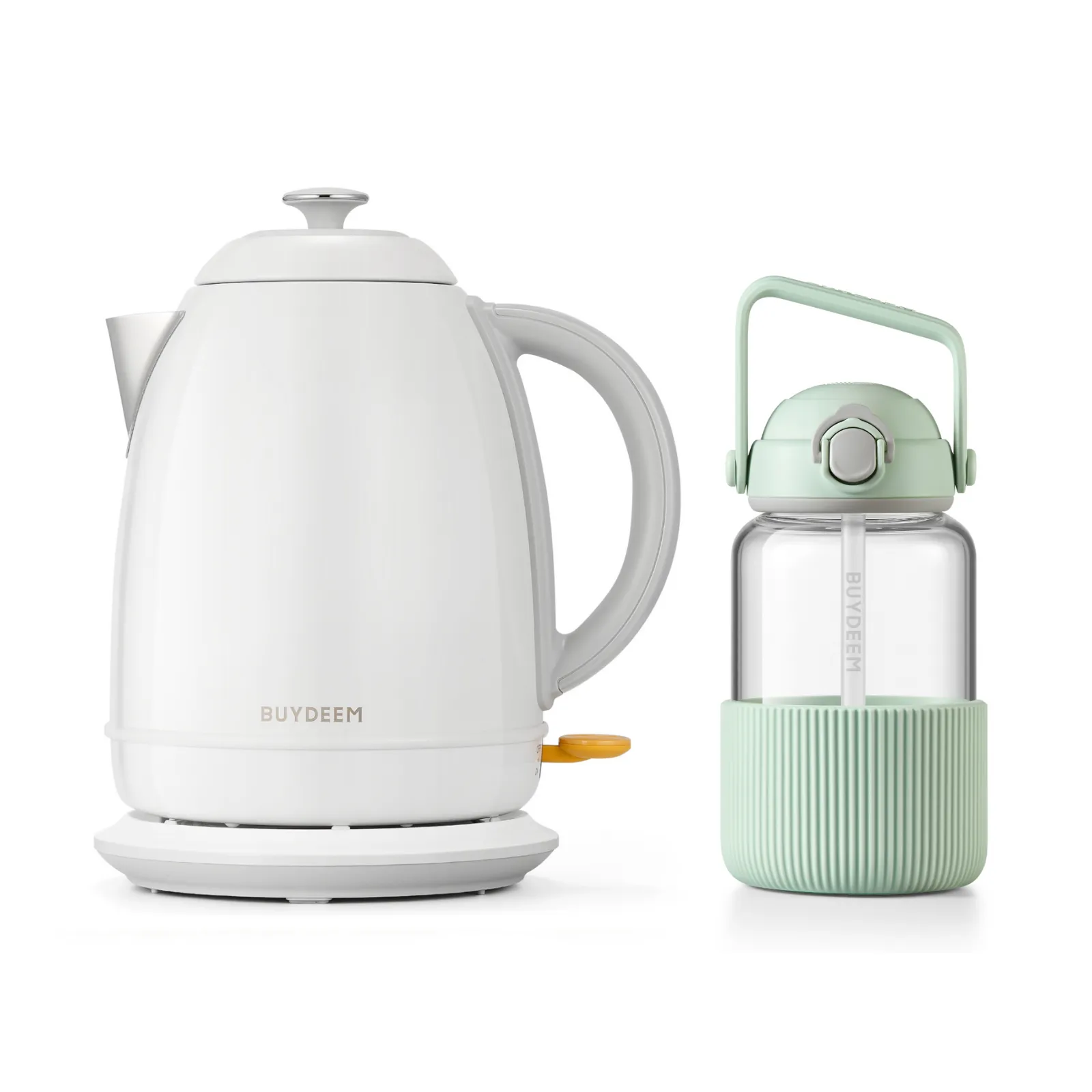 K640 Kettle with Pop-up Straw Glass Bottle - Bundle Offer