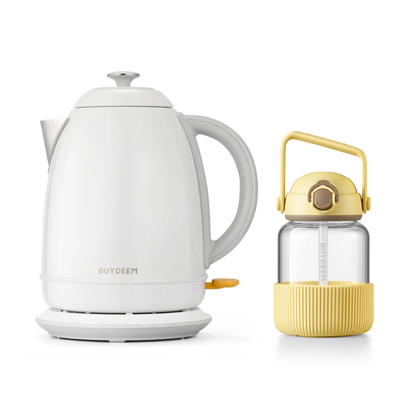 K640 Kettle with Pop-up Straw Glass Bottle - Bundle Offer