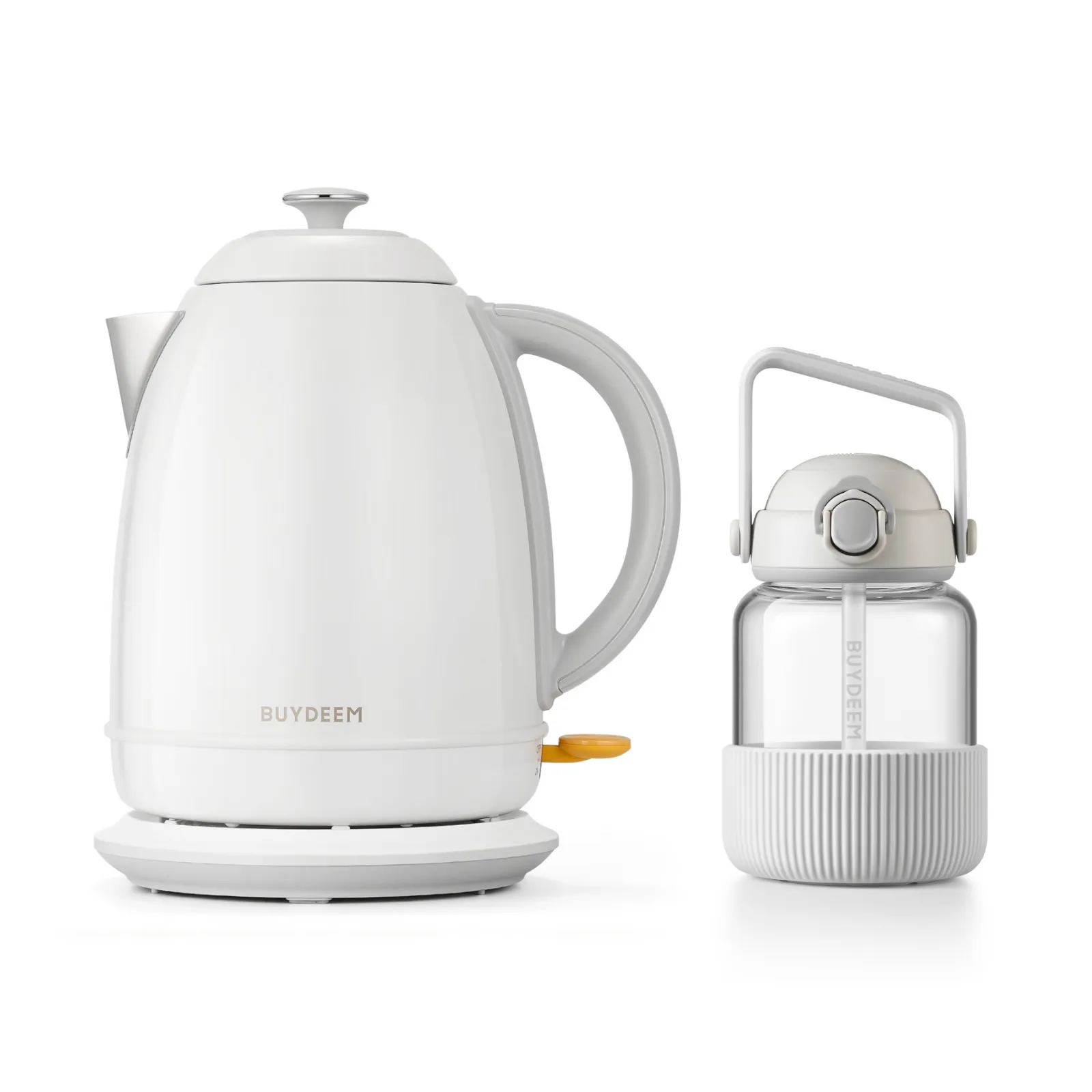 K640 Kettle with Pop-up Straw Glass Bottle - Bundle Offer