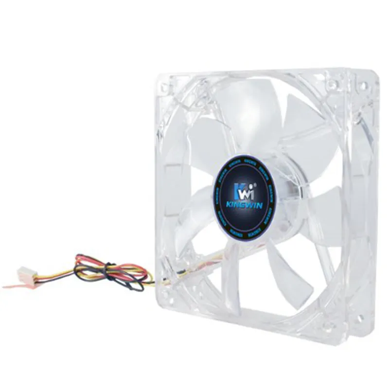 Kingwin CFBL-012LB 120mm x 120mm Long Life Bearing LED Case Fan