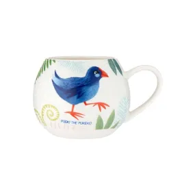 Kiwi Kids Collection Mini Hug Mug - Pooki The Pukeko