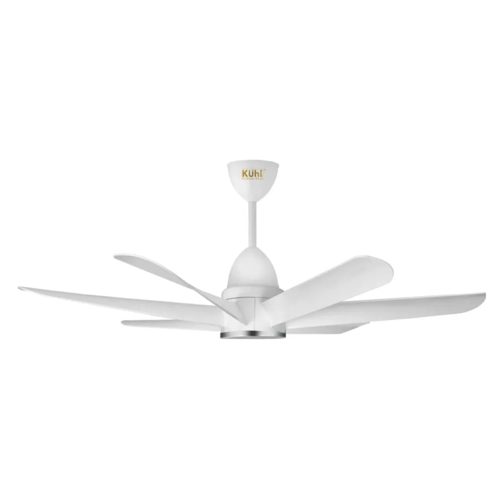 Kuhl Platin D6 BLDC Underlight Ceiling Fan With Remote 1200 mm White