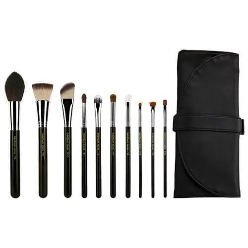 Maestro The Key Essential 10pc. Brush set with Roll-up Pouch