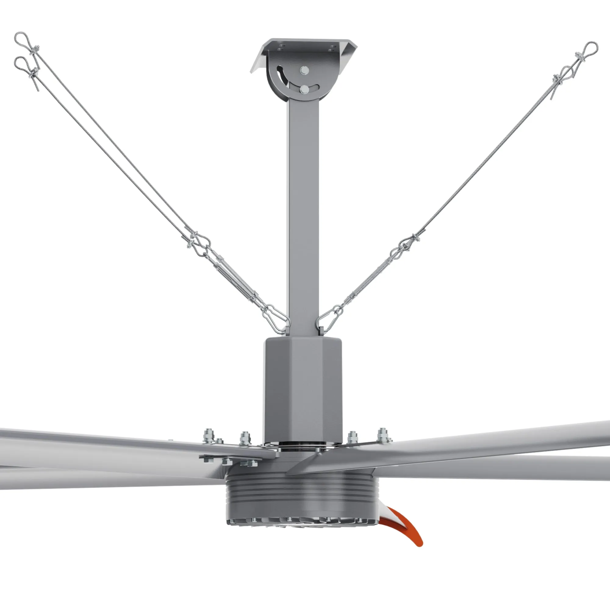 Makani Industrial Ceiling Fan with Direct-Drive Motor 10-16ft