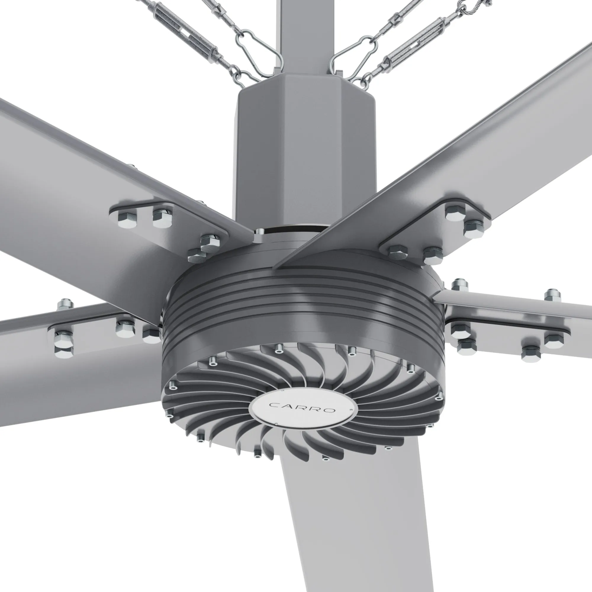 Makani Industrial Ceiling Fan with Direct-Drive Motor 10-16ft