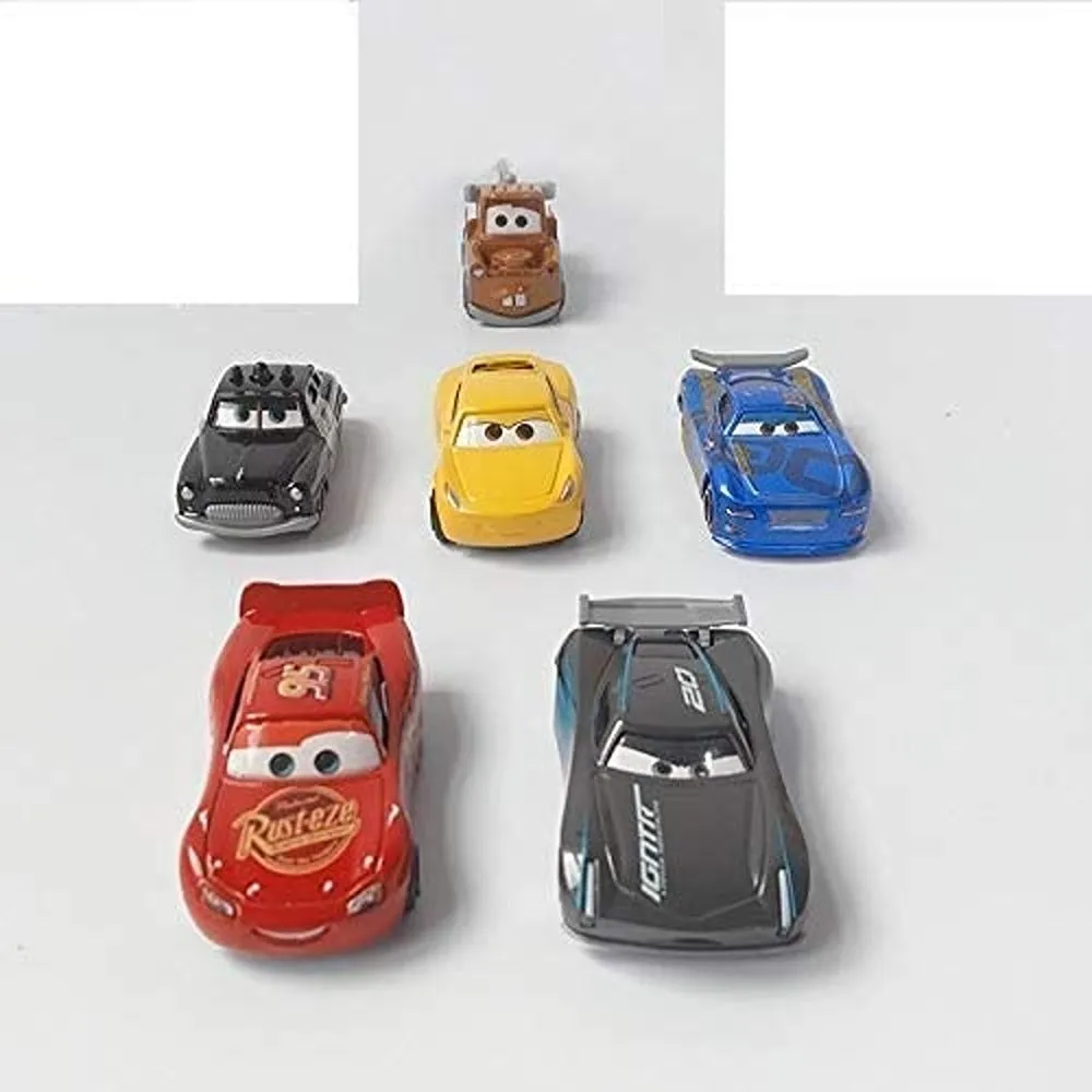 Metal Die Cast Mini Racers Series Cars,  6-Pack