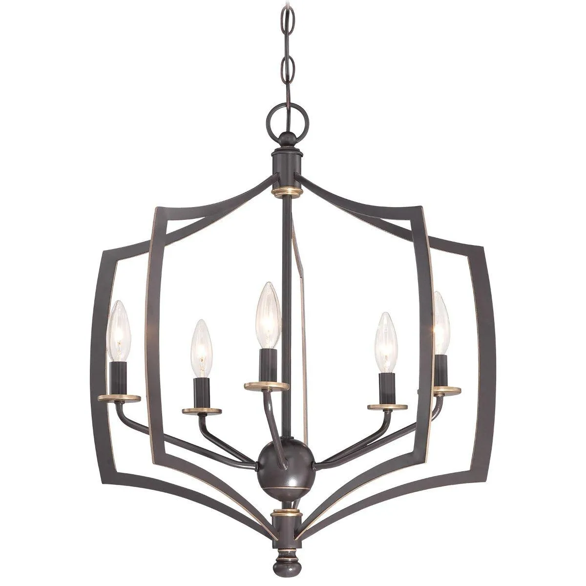 Middletown 23 in. 5 Lights Chandelier Bronze finish