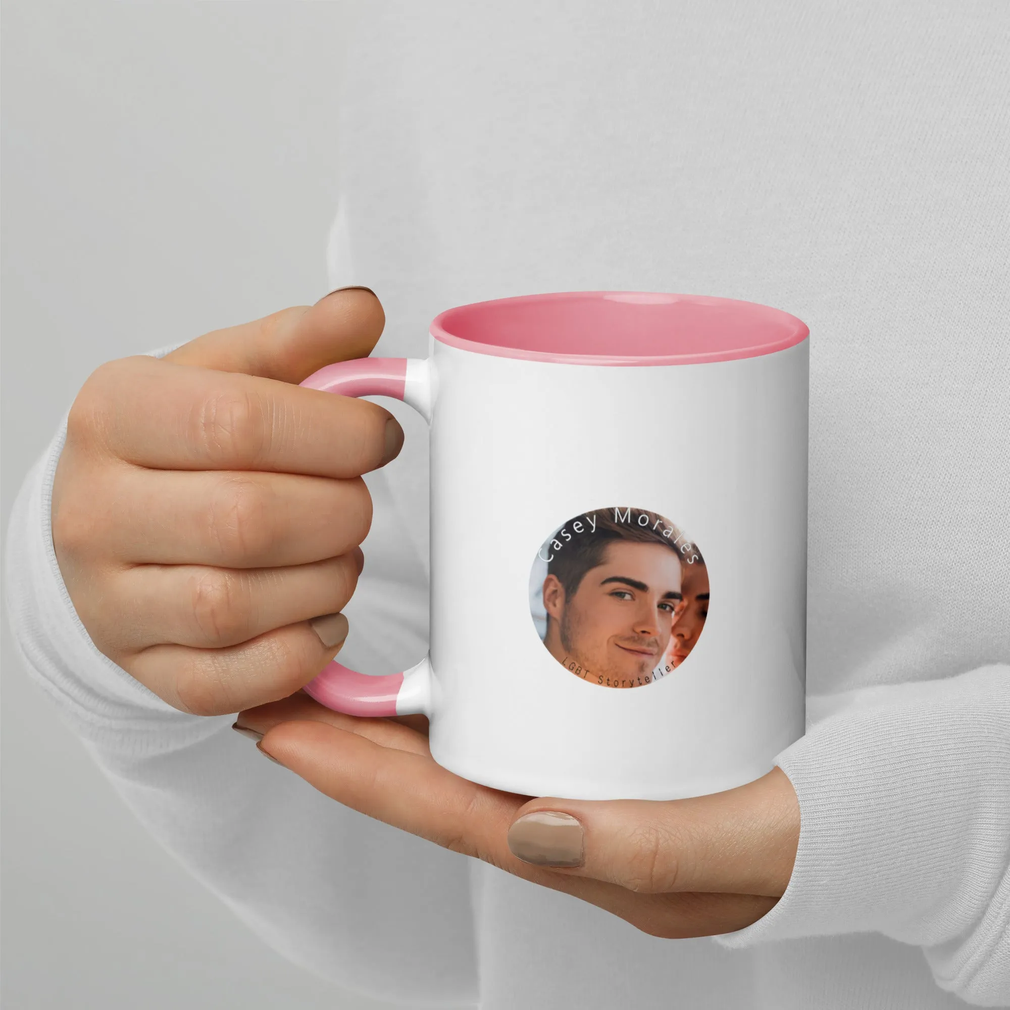 Mug with Color Inside: Ich bin nicht süchtig nach Lesen