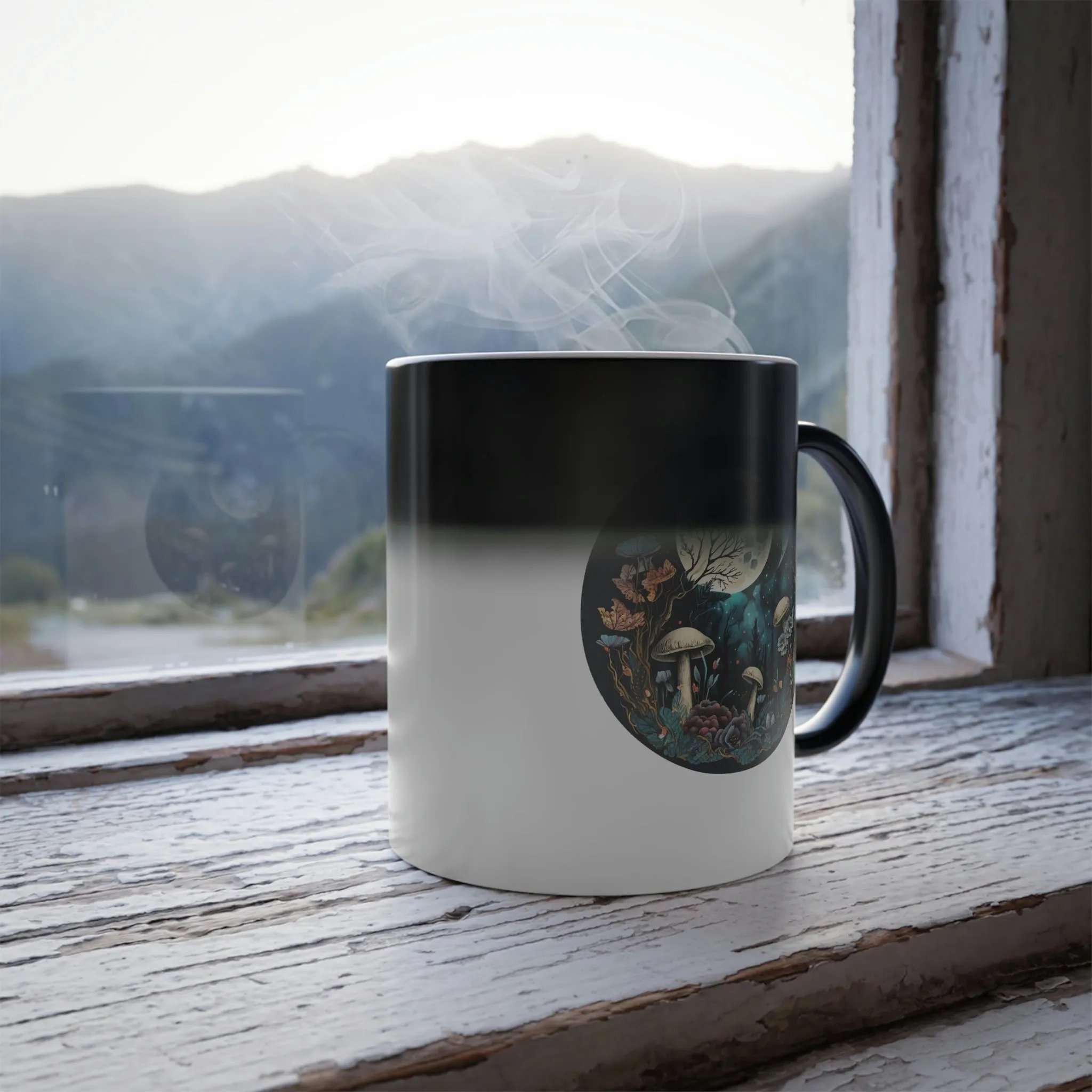 Mushroom dreams #7 11oz Color Morphing Mug