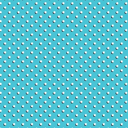 My Hero - Pop Dot Turquoise - 14281-84