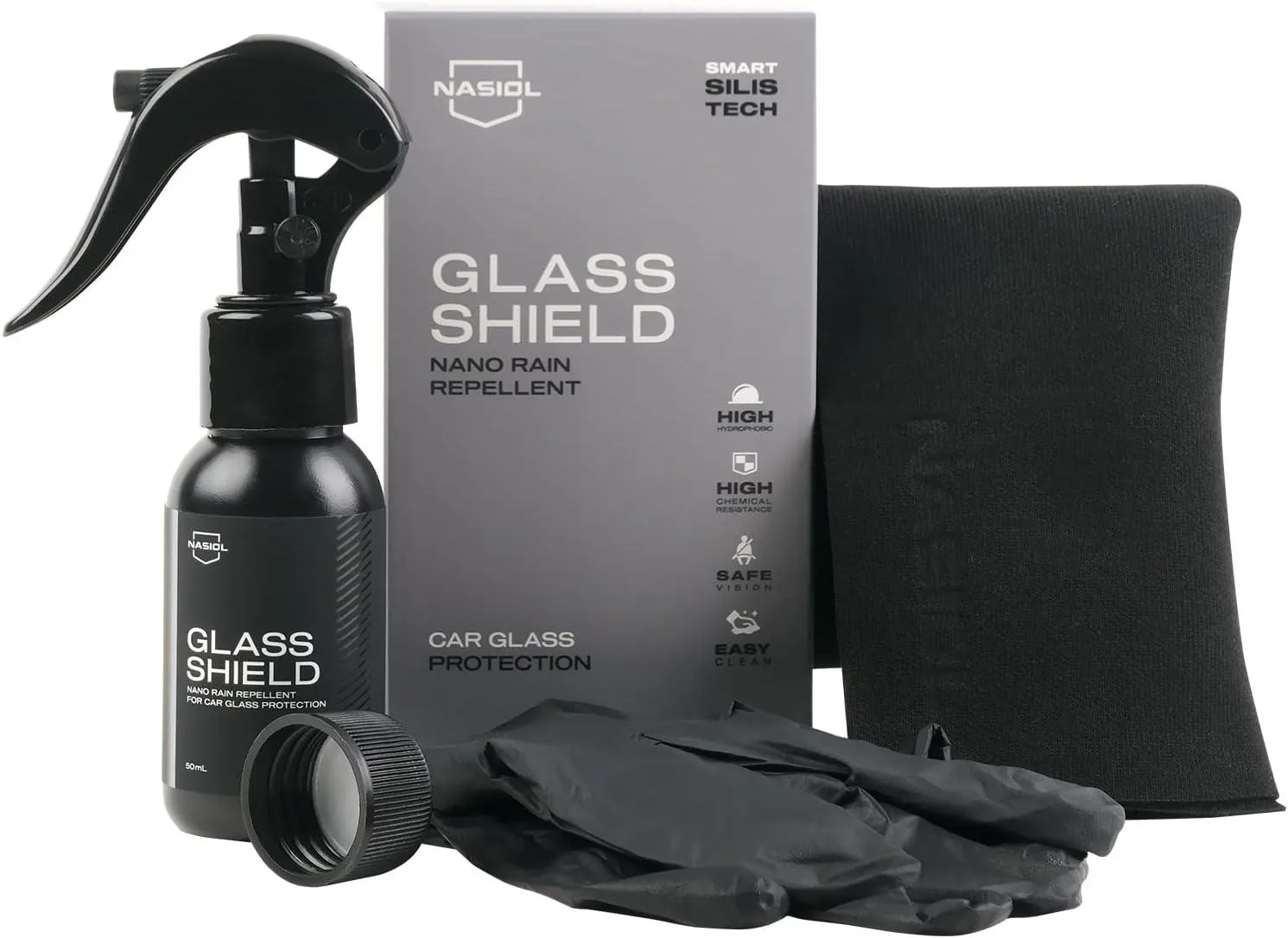 NASIOL | Glass Shield Ultra-High-Water Repellent 50ML