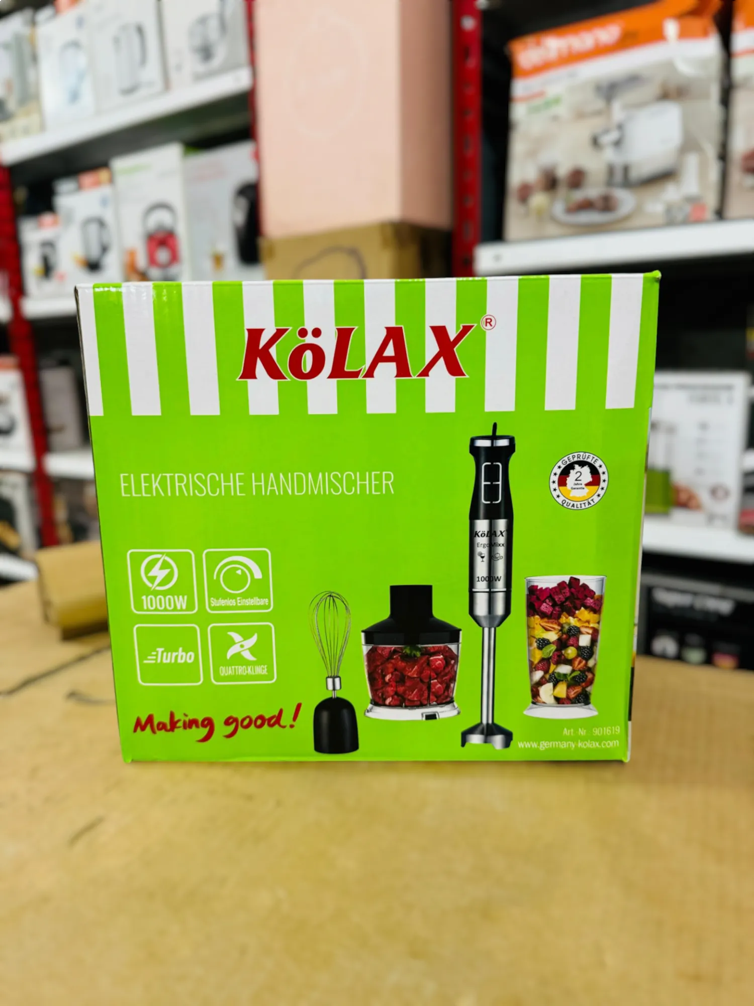 New Model KoLAX Hand Blender Set 901619