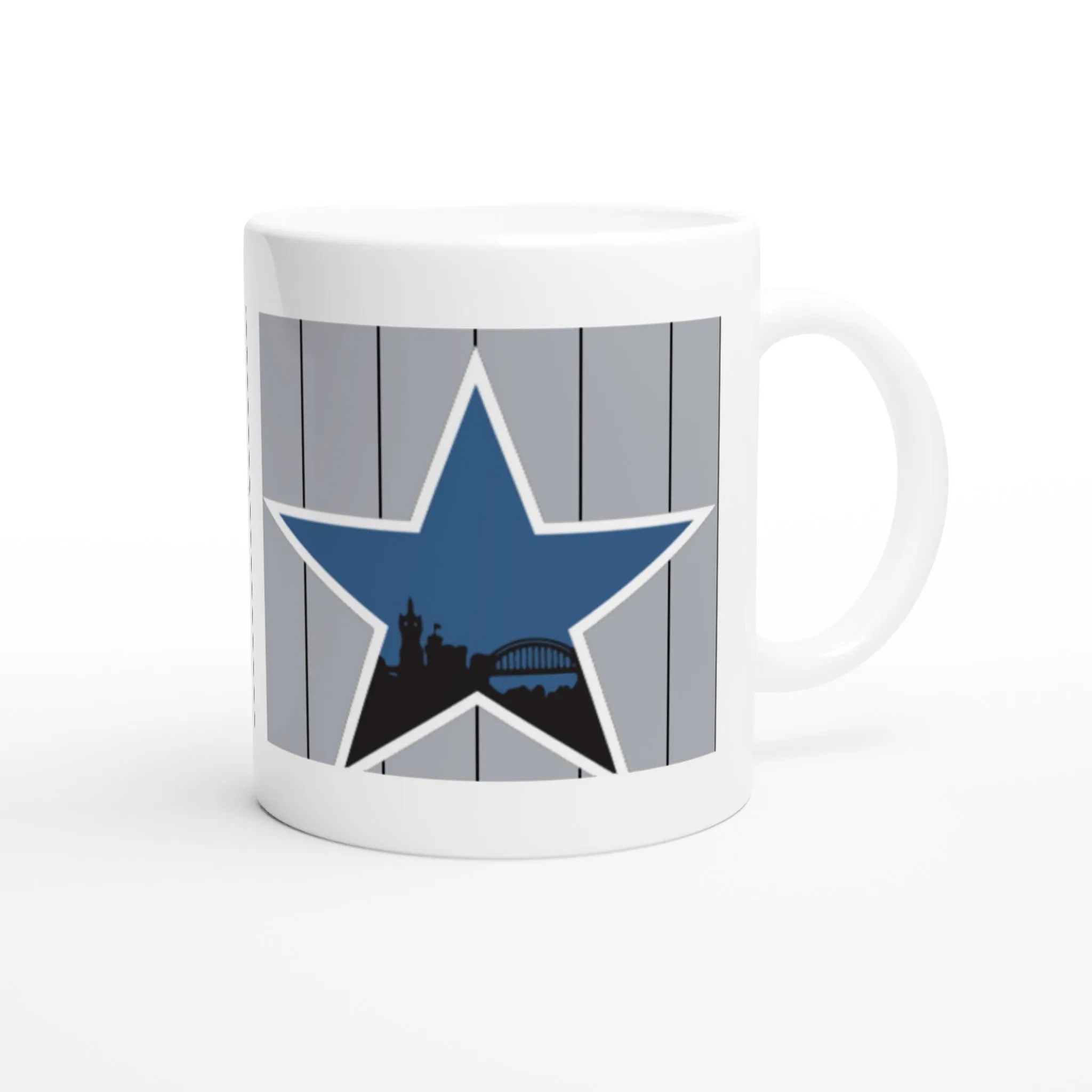 Newcastle Retro Kits - White 11oz Ceramic Mug