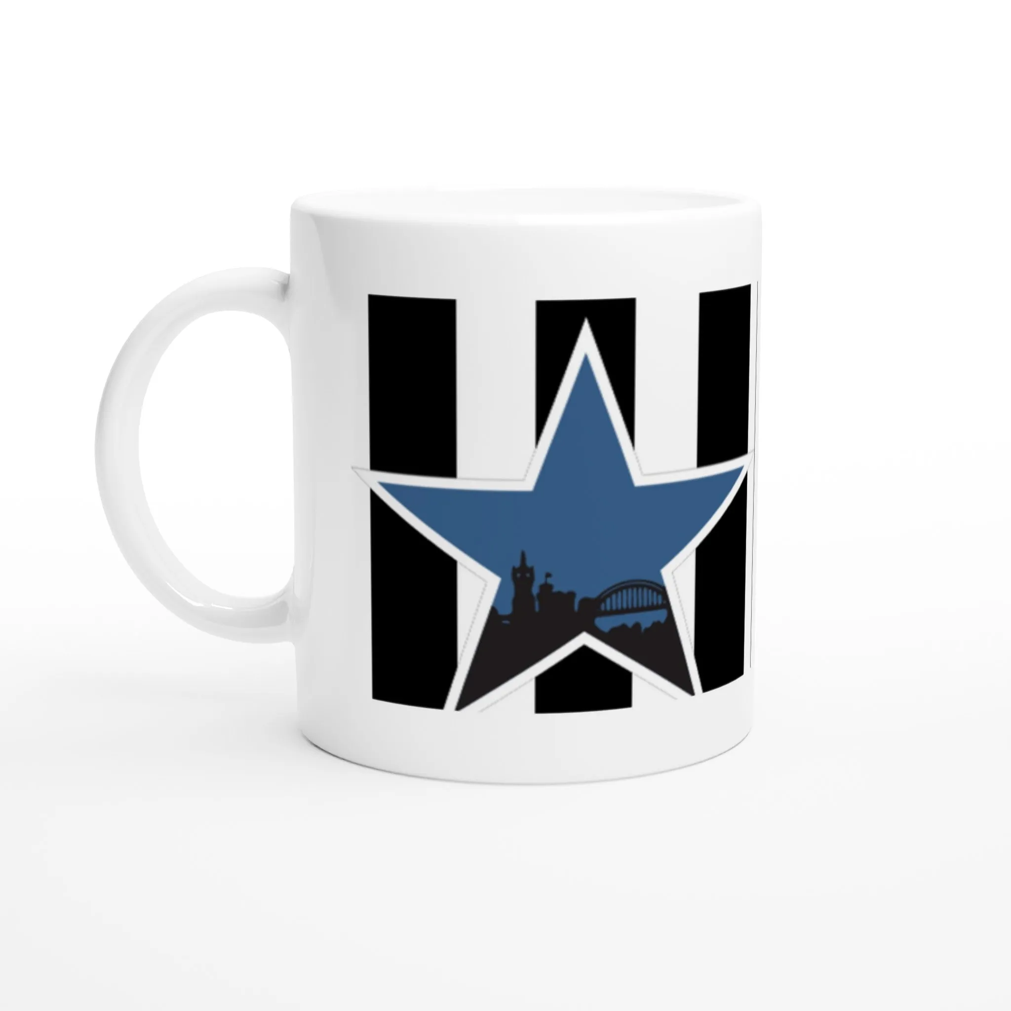 Newcastle Retro Kits - White 11oz Ceramic Mug