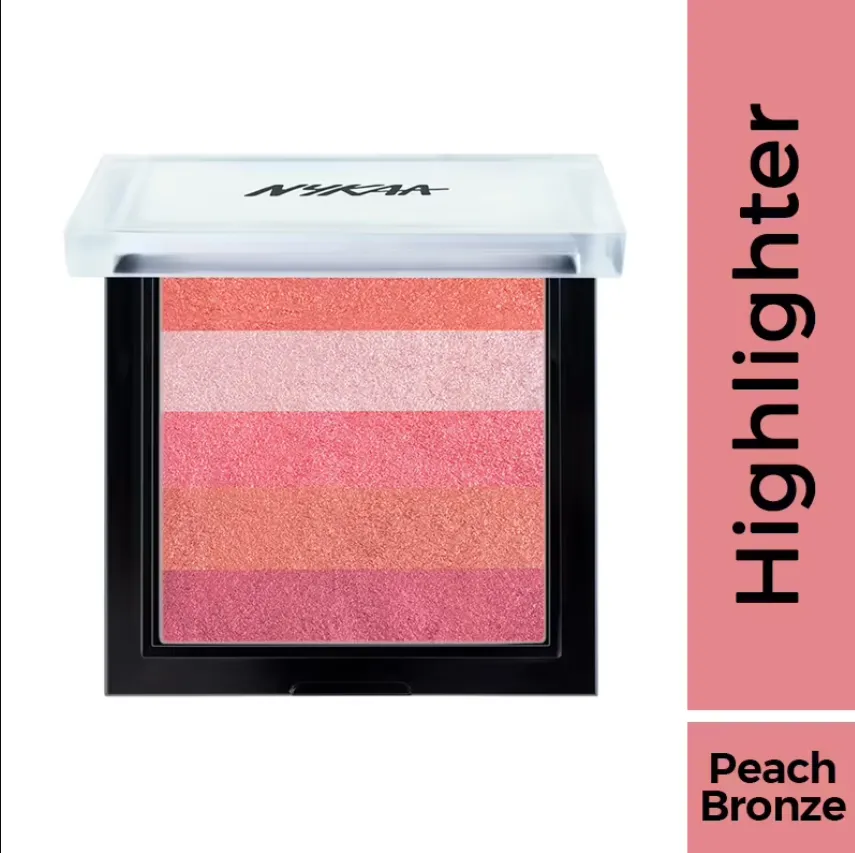 Nykaa Glow Goals! Shimmer Brick Highlighter Palette -