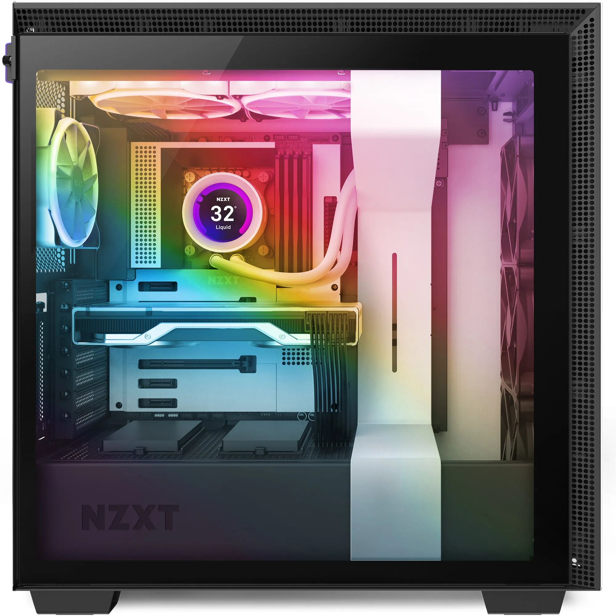 NZXT Kraken Z63 RGB Processor All-in-one liquid cooler 14 cm White