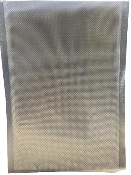 Omega Vacuum Flat Bags (Embossed) 8"x12" - 3 mil (100 Bags) VC-812CL-EM