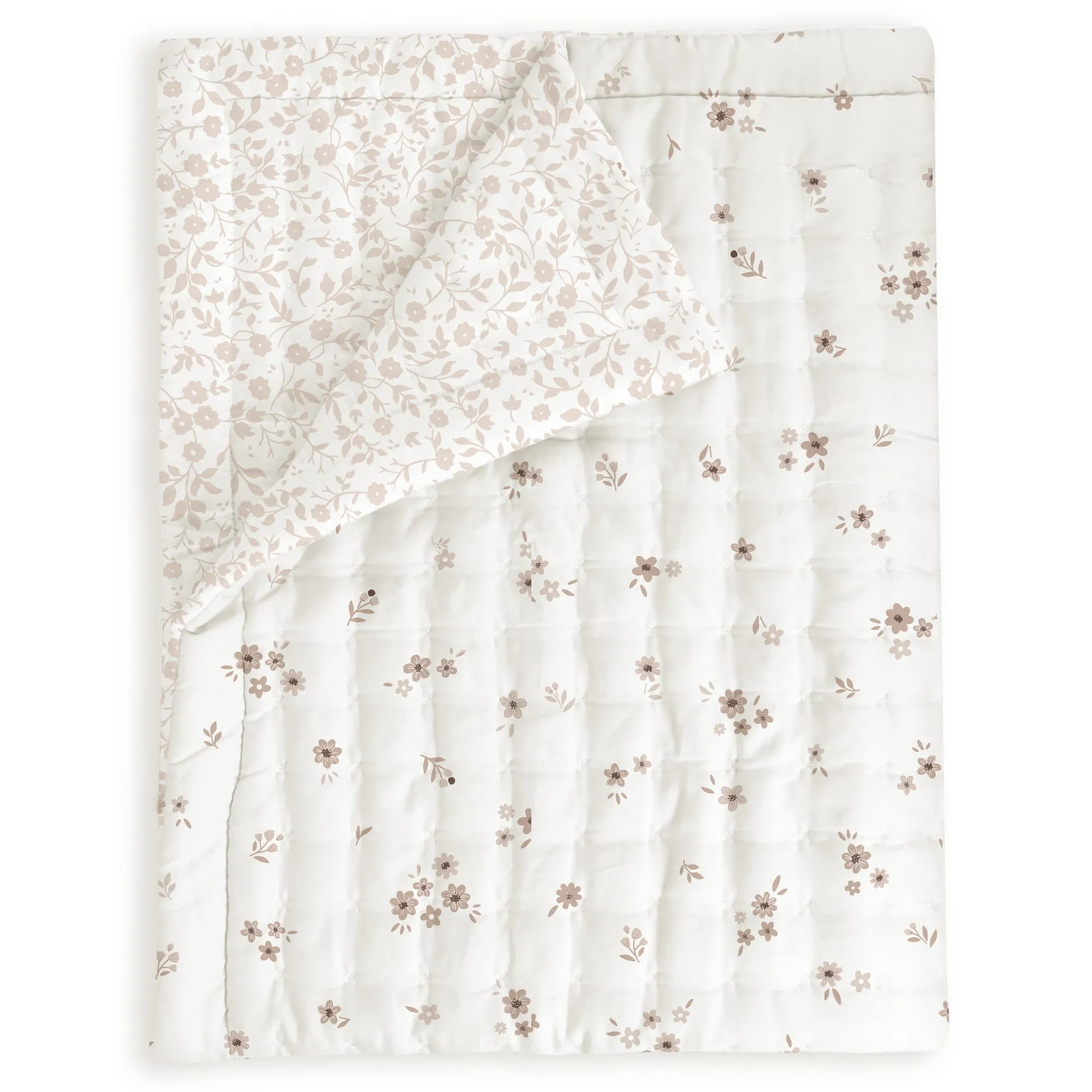 Organic Kids Quilt - Bloom & Gardenia