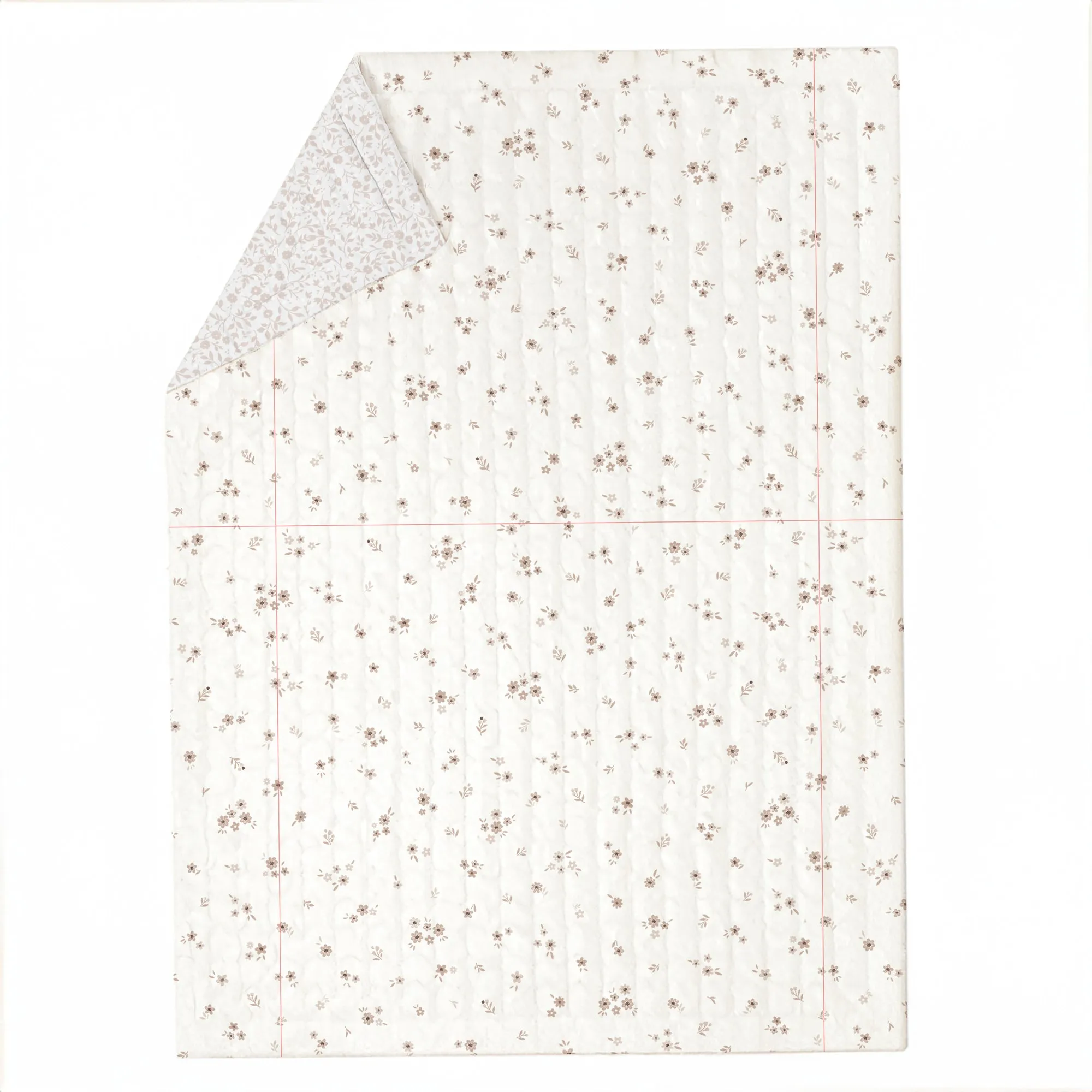 Organic Kids Quilt - Bloom & Gardenia